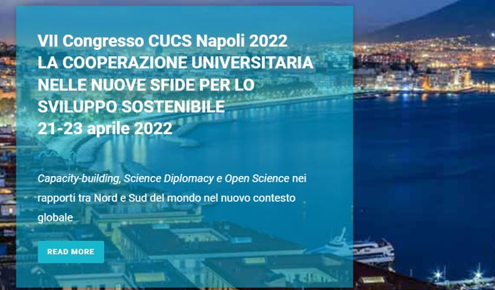 21-23 aprile 2022 – VII Congresso CUCS Napoli 2022