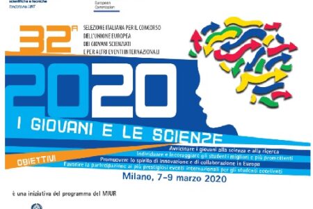 Ad aprile si terranno le premiazioni dell’edizione 2021 del concorso “I Giovani e le Scienze”